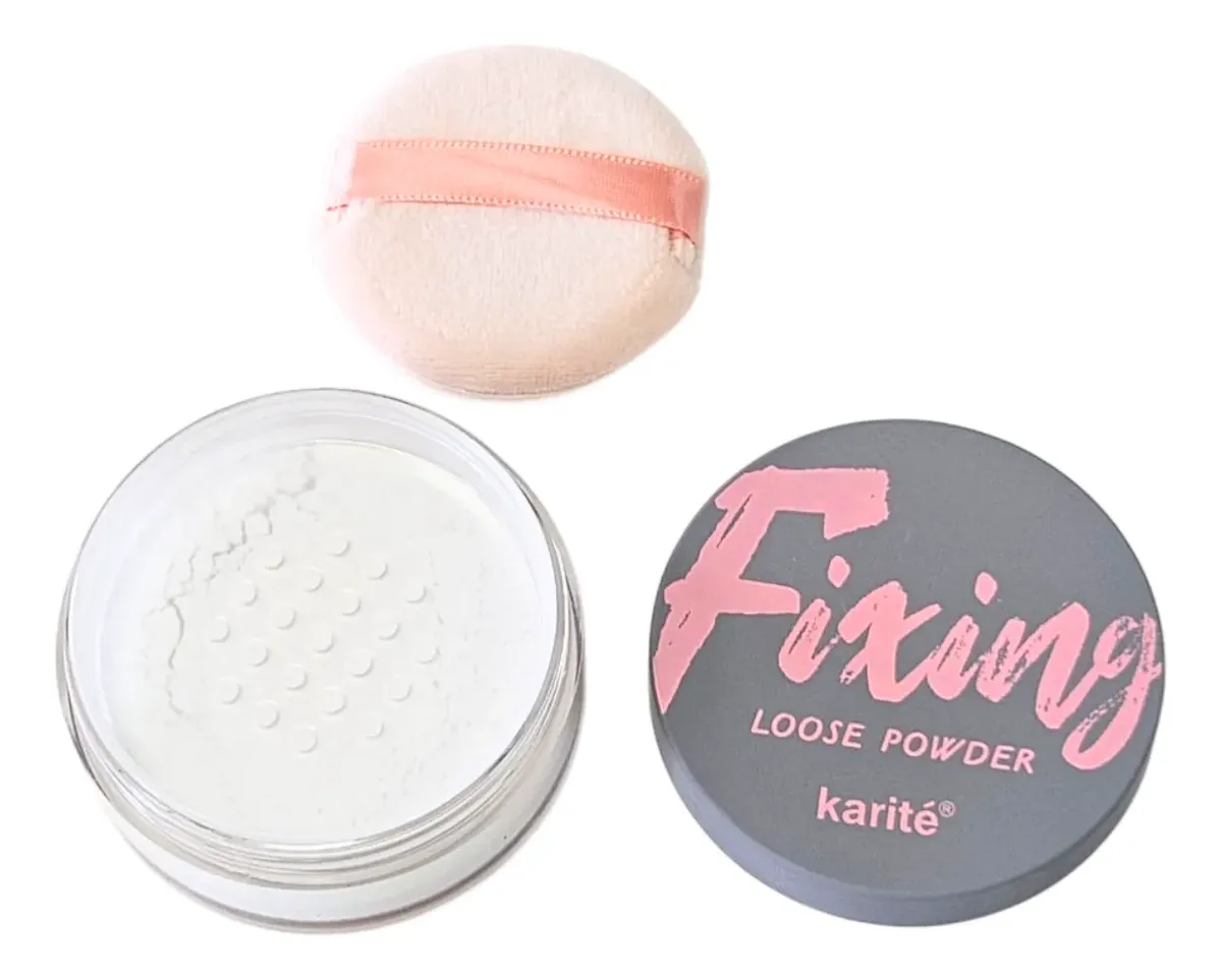 Polvo fijador de Maquillaje Fixing Karite